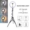 Ringlight With Tripod Stand Combo